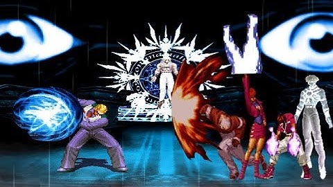 MUGEN KOF Geese Kai Vs. Super Orochi Boss Team