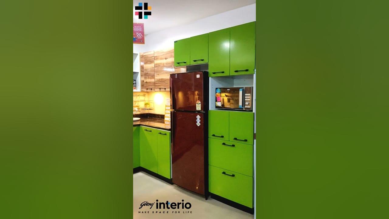 Godrej Interio Kitchen I Modular Steel Kitchens Thrissur I Budget