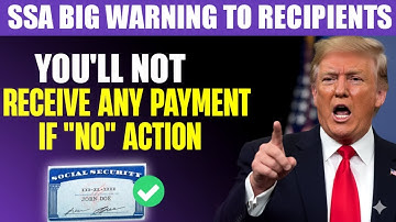 Social Security Deadline Alert: Critical Action Required in 10 Days to Avoid Payment Blocking