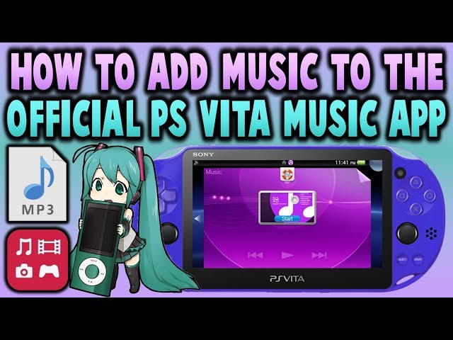 Adding Music To The PS Vita Music App! (Using QCMA) class=