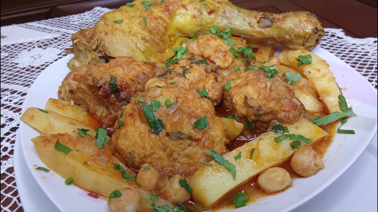 حرتي و اش طيبي 🥦 جواز شفلور بالدجاج مرقة حمراء مجمر وبنتها بنة ولا أروع