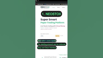 3 Websites For Paper Trading With 1 Crore