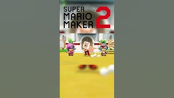 Super Mario Maker 2 Gameplay - Intro cutscene