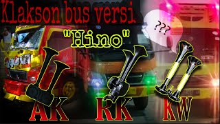 Klakson Hino RK, AK \u0026 KW perbedaan suaranya || Air Horn Hino Ak, RK \u0026 imitation