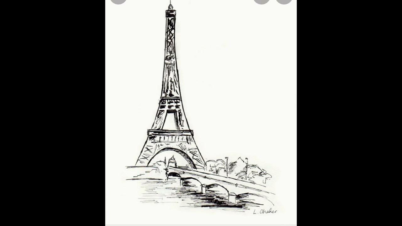 Раскраска эльфелева башня. Рисунок эйфелевой башни для срисовки. Франция эльфивая башня рисунок. Франция зарисовки. Эльфелева башня карандашом.