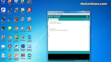 โปรแกรมแรก กับ Arduino UNO R3 // มินิโปรเจค Arduino 2019