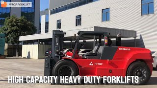 HITOP Powerful 10Ton 12 ton Heavy Duty Diesel Forklift Truck