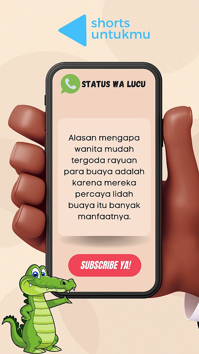 STATUS WA LUCU : LIDAH BUAYA 😂😂😂 ( Video Motivasi HIDUP BAHAGIA Harian TERBARU )