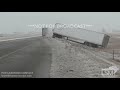 02-23-19 Russell, KS - Interstate 70 Closed, Semi Trucks Stuck, Blizzard Conditions