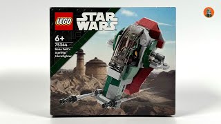 LEGO Speed Build | Star Wars 75344 Boba Fett‘s Starship Microfighter