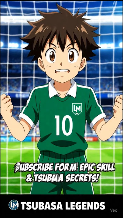 New Tsubasa Legend   The Drive Shot Secret 🤫 #Anime #Football #Shorts