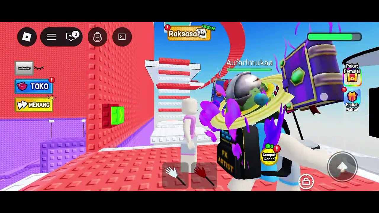 Main tower trolll. Maaf gak ada lagu nya