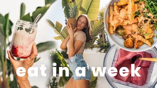 what I REALLY EAT IN A WEEK as a 6 yr plant based vegan