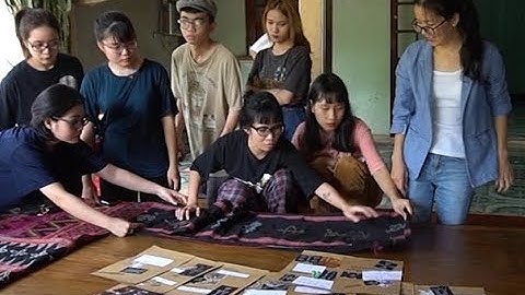 Sinh viên ngành thời trang cùng góp sức bảo tồn nghề dệt Zèng