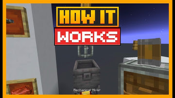 HOW THE MECHANICAL MIXER WORKS IN CREATE