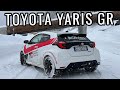 SULLA NEVE CON LA TOYOTA YARIS GR