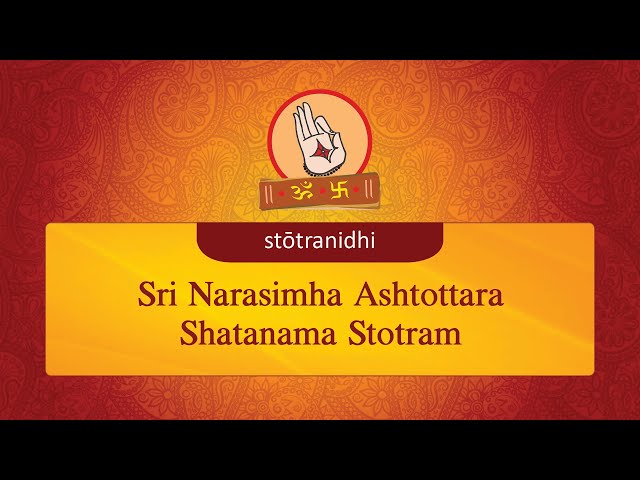 Sri Narasimha Ashtottara Shatanama Stotram - Stotra Nidhi class=