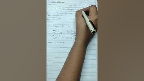 Theorem 8.3 If each pair of opposite sides of a quadrilateral is equal then it is a parallelogram