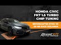 Honda civic fk7 15 turbo  chip tuning  beforeafter dyno ve 60160 kmh hzlanma