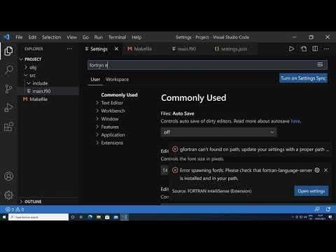 VS Code on Windows-10 for C, C++, and Fortran Part V