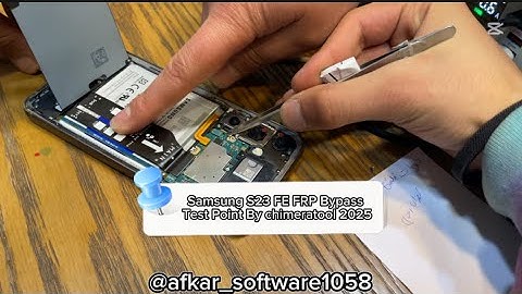 Samsung S23 FE FRP Bypass Test point - The TRUTH You Must Know