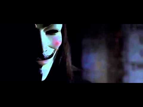 V For Vendetta: Kızı kurtardığı sahne