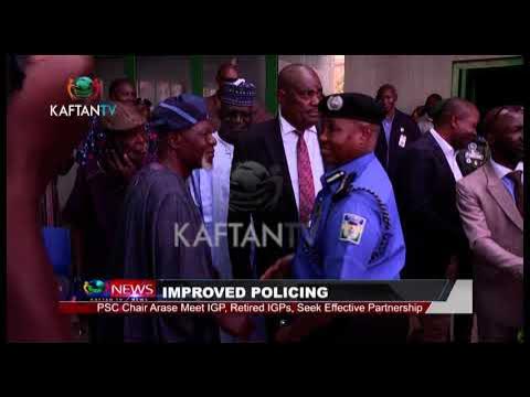 IMPROVED POLICING: PSC Chair Arase Meet IGP, Retired IGPS, Seek Effective Partnership