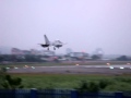 å�°ç�£ç©ºè»� Taiwan Air Force AIDC F-CK-1A MLU Ching Kuo  Landing RWY10 TSA(RCSS)