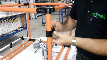How to install HJ-10 joints on material handling equipment | Flexpipe