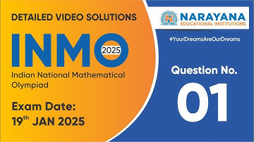INMO 2025 Video Solution - Question 1