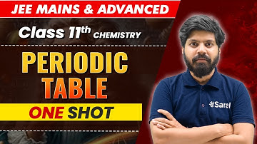 Periodic Table in One Shot - All Concepts Covered | JEE Main & Advanced | Class 11th Chemistry 