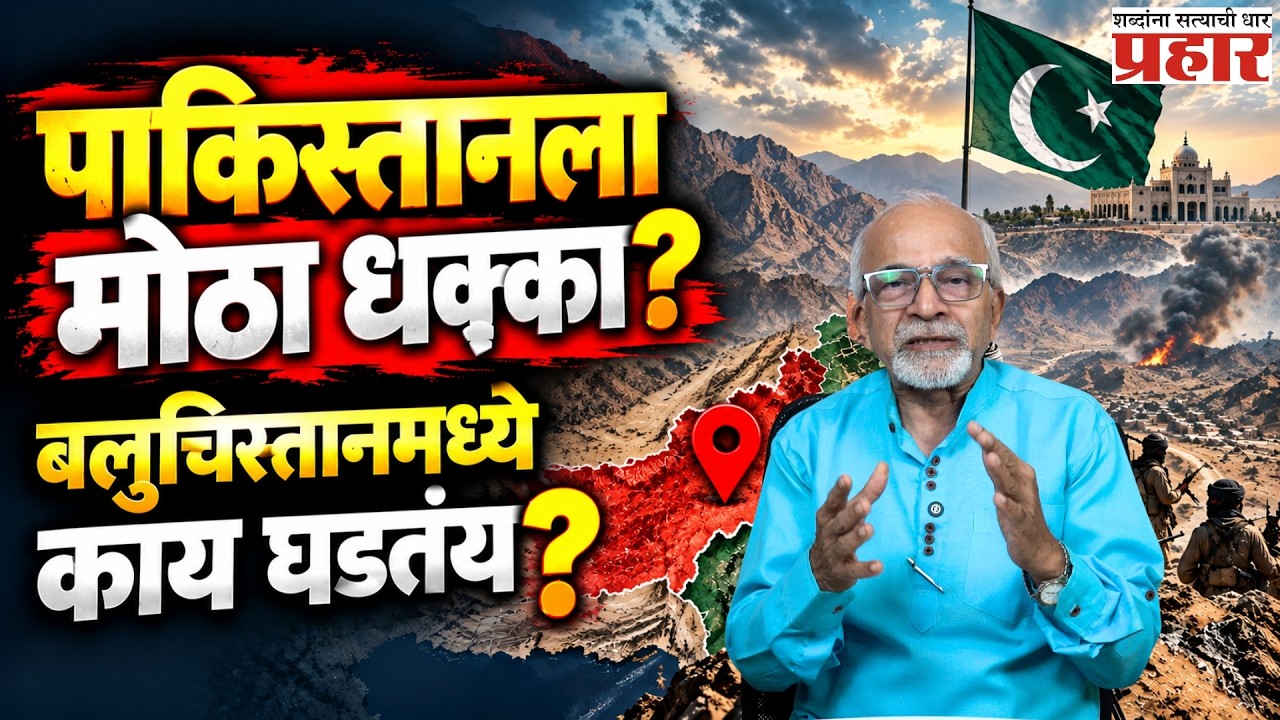Pakistan In Crisis | पाकिस्तानचे तुकडे होणार? बलुचिस्तानच्या स्वातंत्र्याची चर्चा का रंगली?