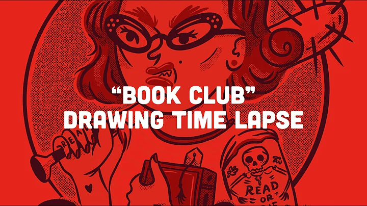 Book Club Drawing Time Lapse