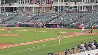 Corey Seager doubles at Frisco Roughriders rehab assignment 5\/11\/23 vs Wichita Wind Surge