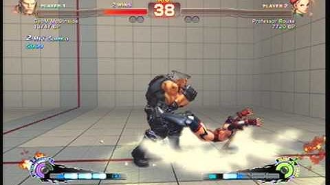 Geom Modinside (Guile) vs Professor Rouse (Cammy) Part 1