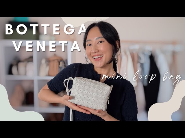 【BOTTEGA VENETA】ミニ LOOP BOTTEGA VENETA MINI LOOP BAG ✨ | review, what fits + mod