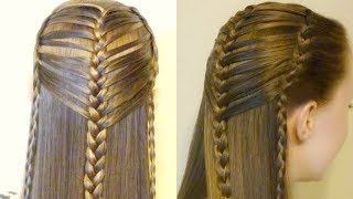 Easy Faux Mermaid Braid Hair Tutorial, Hairstyle Hacks