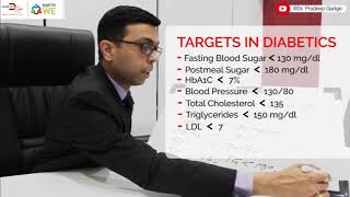 What are the targets for diabetic patients? | Diabetes Awareness | Dr.Pradeep Gadge screenshot 2