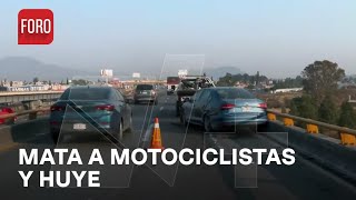 Atropellan a dos motociclista en la México-Puebla - Estrictamente Personal