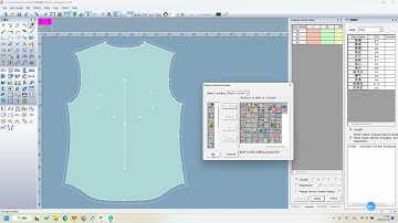 Richpeace Garment CAD V10.0--Bulk modify drilling properties
