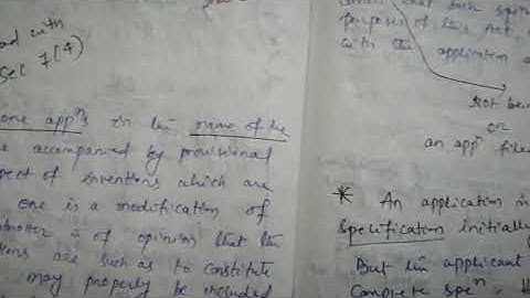 Section 9 of Indian Patent Act(PAE-2020)