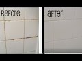 Easy Grout bathtub cleaning tip!- Mamiposa26