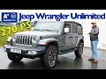 2020 Jeep Wrangler Unlimited JL Sahara 2.0 T-GDI - Kaufberatung, Test deutsch, Review, Fahrbericht