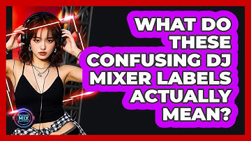 What Do These Confusing DJ Mixer Labels Actually Mean? - Electronic Mix Masters