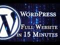 Wordpress  tutoriel pour dbutants en 15 minutes   complet 