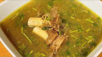 Mutton bone soup! Healthy & delicious!