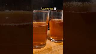 Refreshing Lemon Tea lemontea lemontearecipe shorts