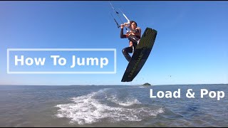 How To Kiteboarding Jump: Load and Pop