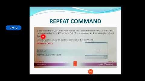 Standard 5th computer. Chapter no 2 LOGO Part 2