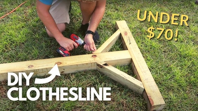 How I installed a clothesline in my basement under $4.00, with